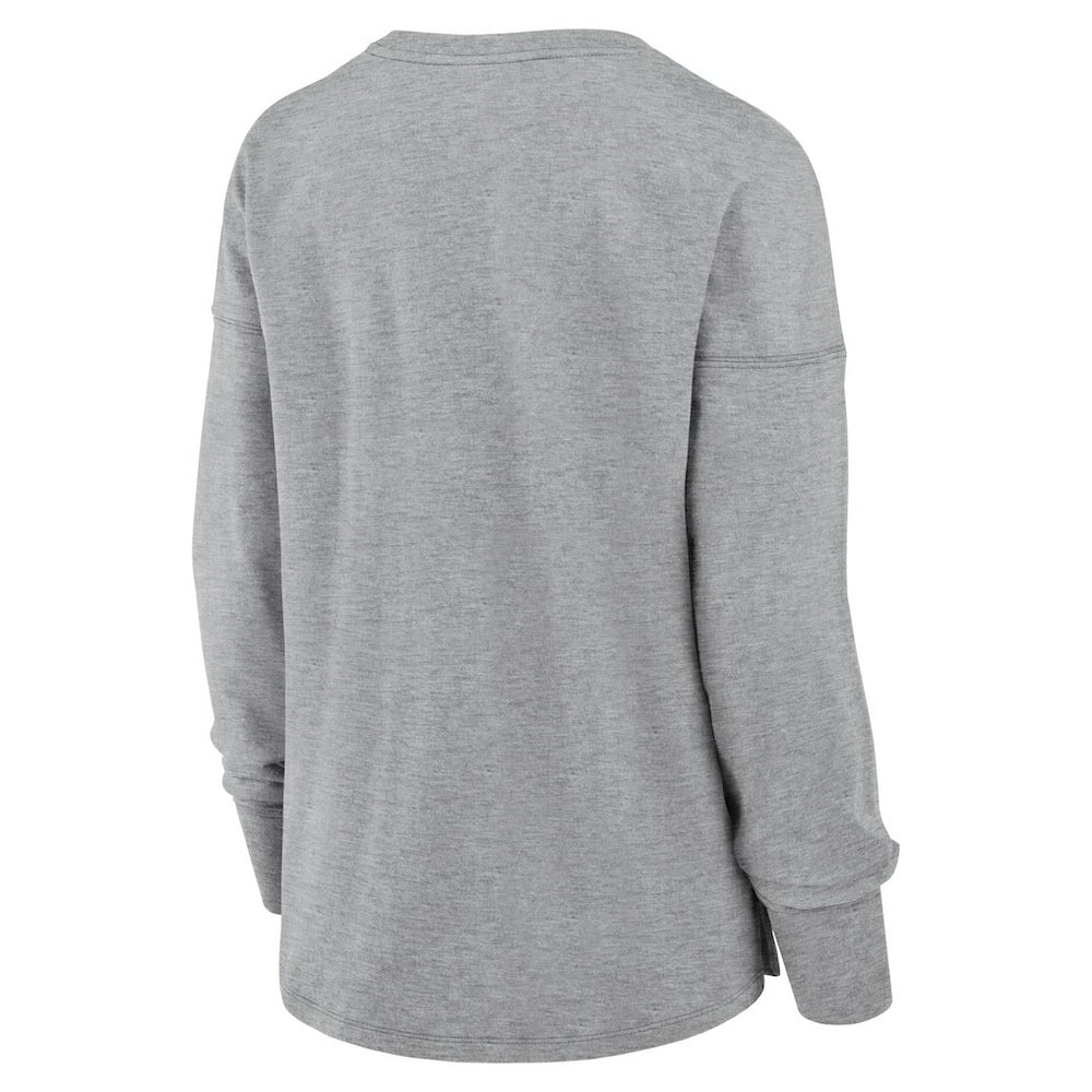 Dallas Cowboys Women's Hometown Legacy Long Sleeve T-Shirt - Heather Gray T-shirts