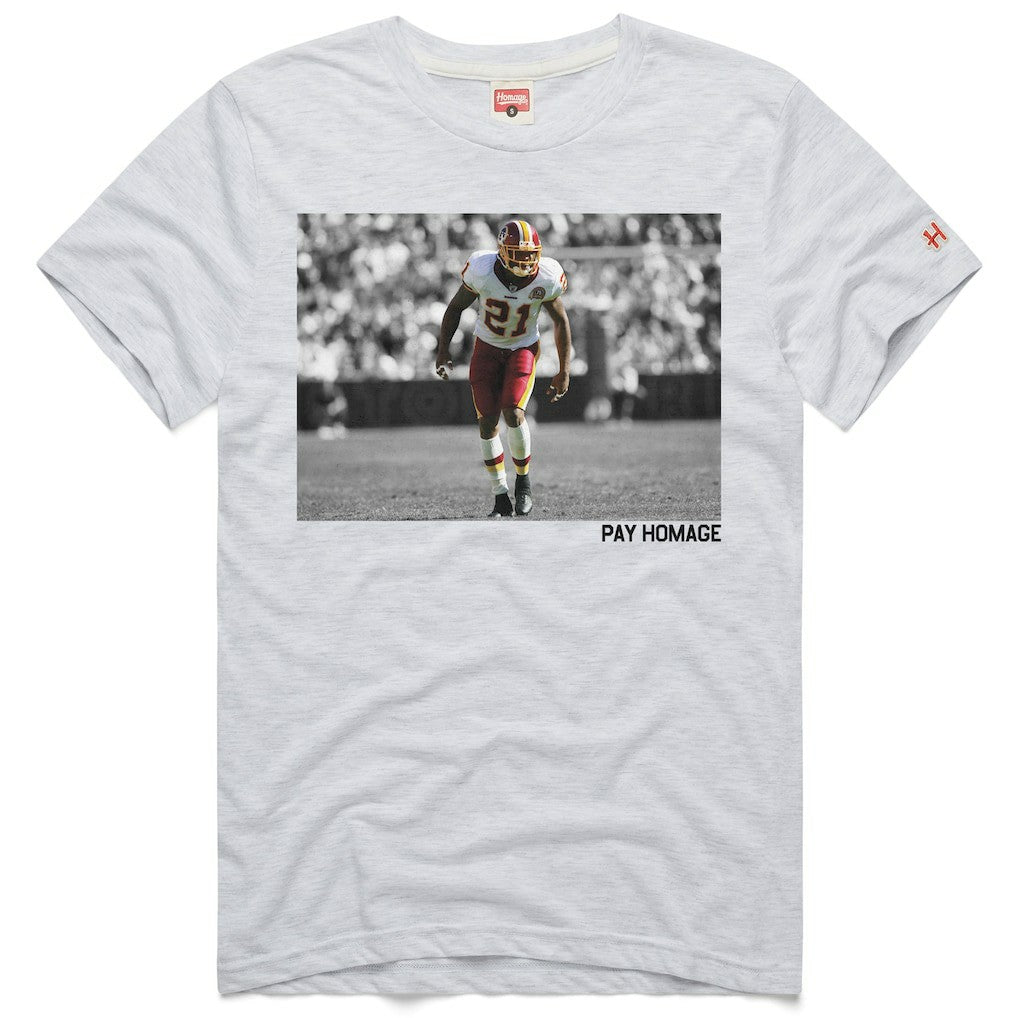 Sean Taylor Washington Commanders Homage Unisex Pay Homage Tri-Blend T-Shirt - Ash T-shirts