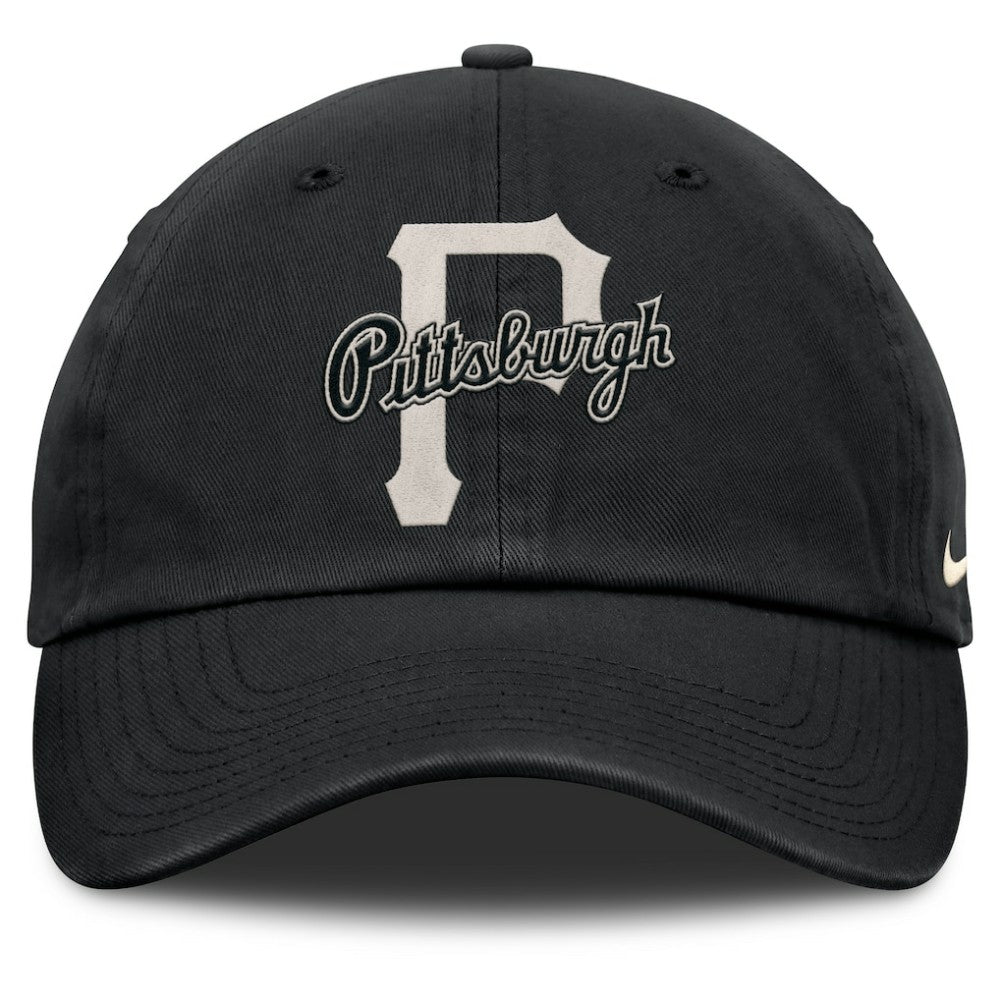 Pittsburgh Pirates Nike Statement Club Adjustable Hat - Black Hats
