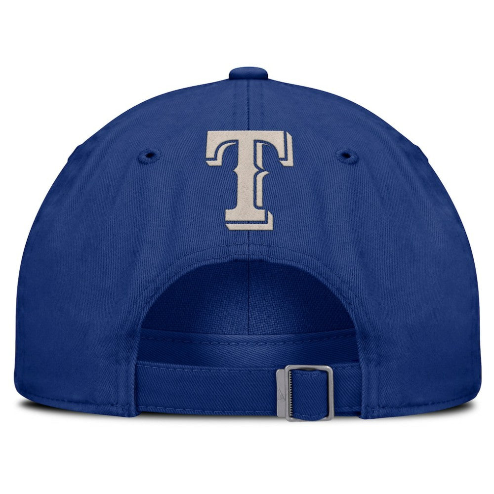 Texas Rangers Nike Statement Club Adjustable Hat - Royal Hats