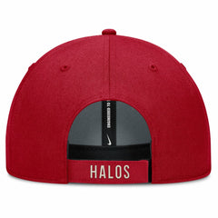 Los Angeles Angels Nike Statement Club Performance Adjustable Hat - Red/Natural Hats