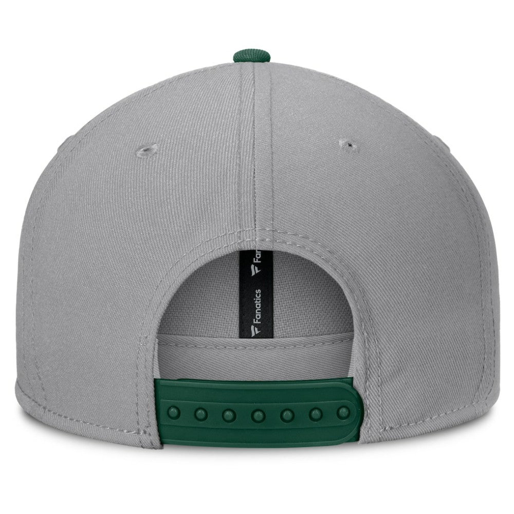 Athletics Fanatics Punchout Snapback Hat - Gray Hats