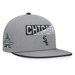 Chicago White Sox Fanatics Punchout Snapback Hat - Gray Hats