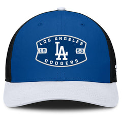 Los Angeles Dodgers Fanatics Cutoff Adjustable Trucker Hat - Royal/White Hats