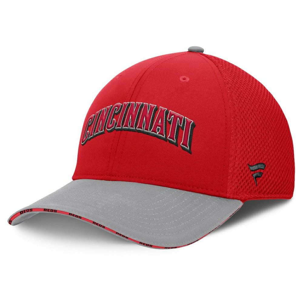 Cincinnati Reds Fanatics Pennant Flex Hat - Red/Gray Hats
