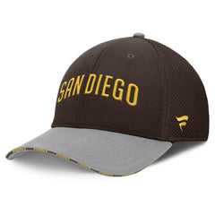 San Diego Padres Fanatics Pennant Flex Hat - Brown/Gray Hats