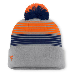 Houston Astros Fanatics Balk Cuffed Knit Hat with Pom - Gray Hats