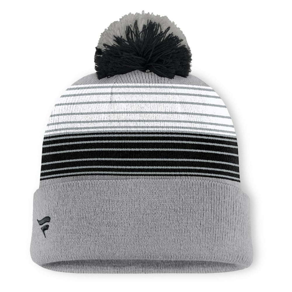 Chicago White Sox Fanatics Balk Cuffed Knit Hat with Pom - Gray Hats