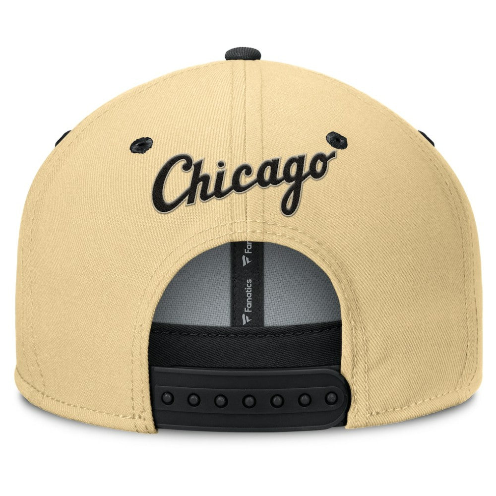 Chicago White Sox Fanatics Duel Adjustable Hat - Khaki Hats
