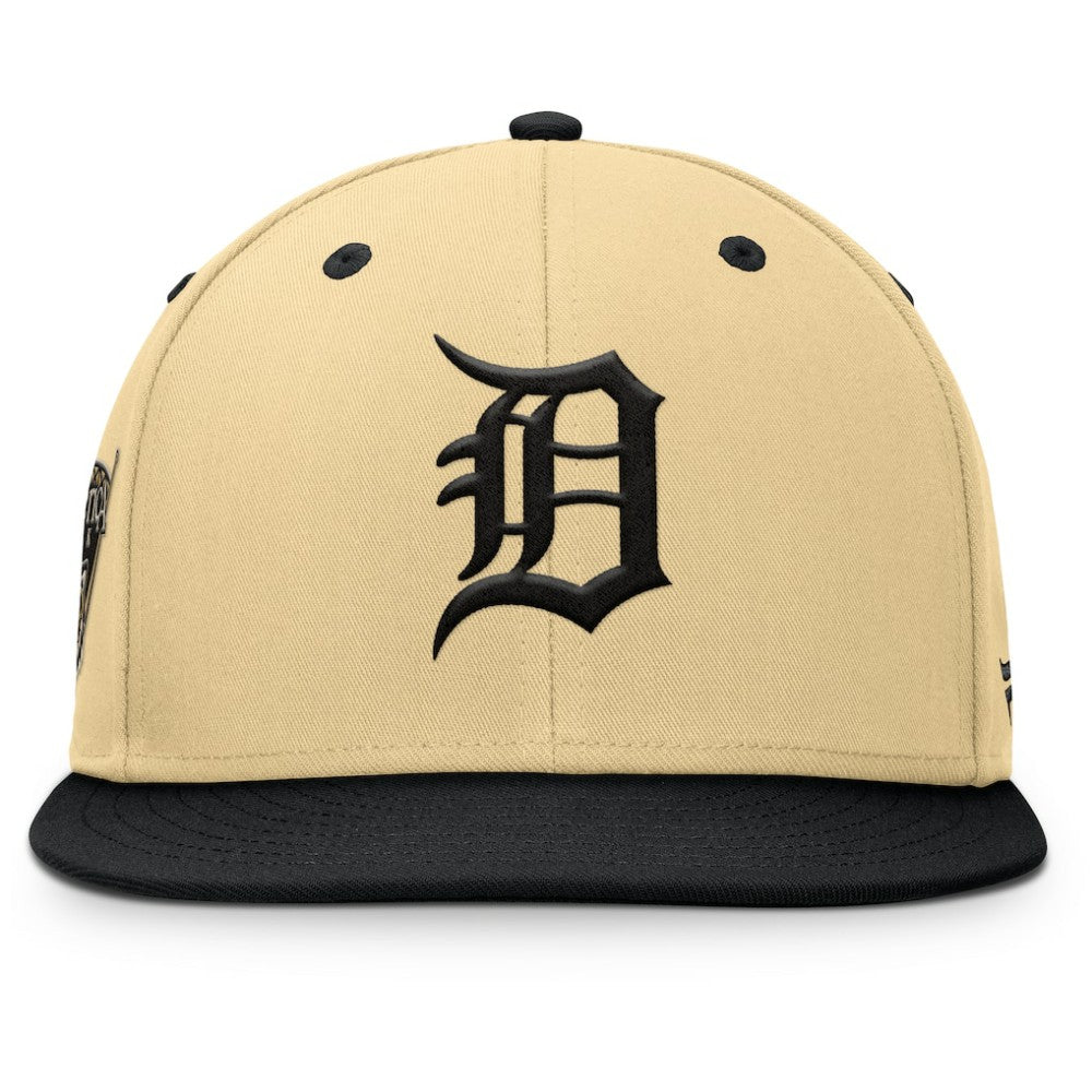 Detroit Tigers Fanatics Duel Adjustable Hat - Khaki Hats