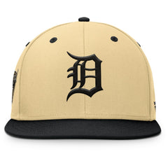 Detroit Tigers Fanatics Duel Adjustable Hat - Khaki Hats