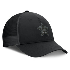 Houston Astros Fanatics Launch Adjustable Trucker Hat - Black Hats