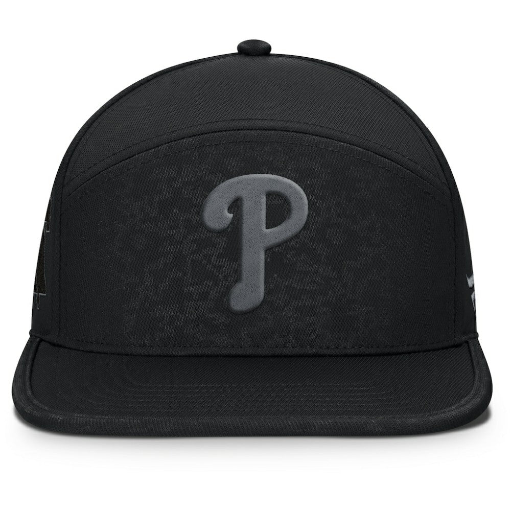 Philadelphia Phillies Fanatics Platoon Adjustable Hat - Black Hats