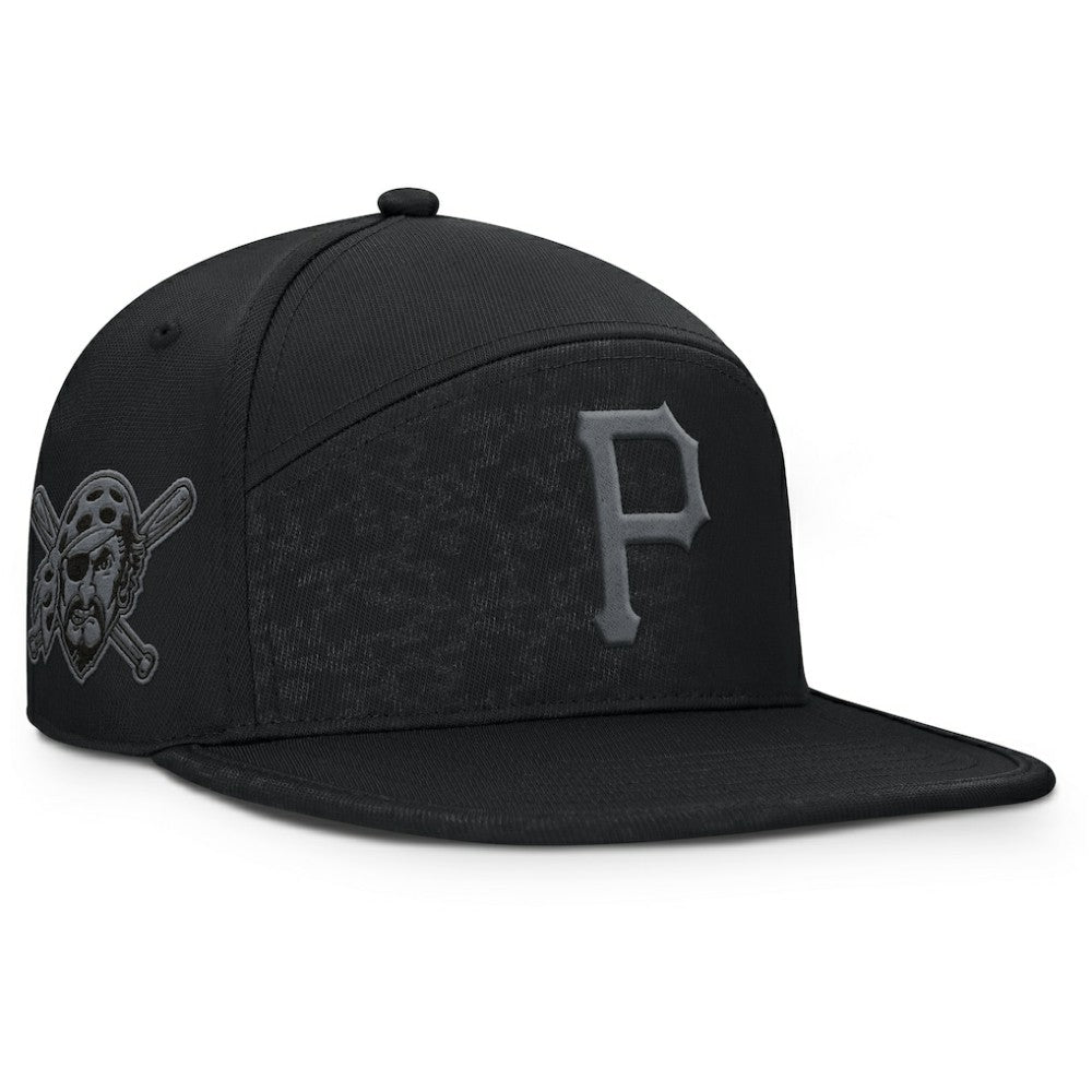 Pittsburgh Pirates Fanatics Platoon Snapback Hat - Black Hats