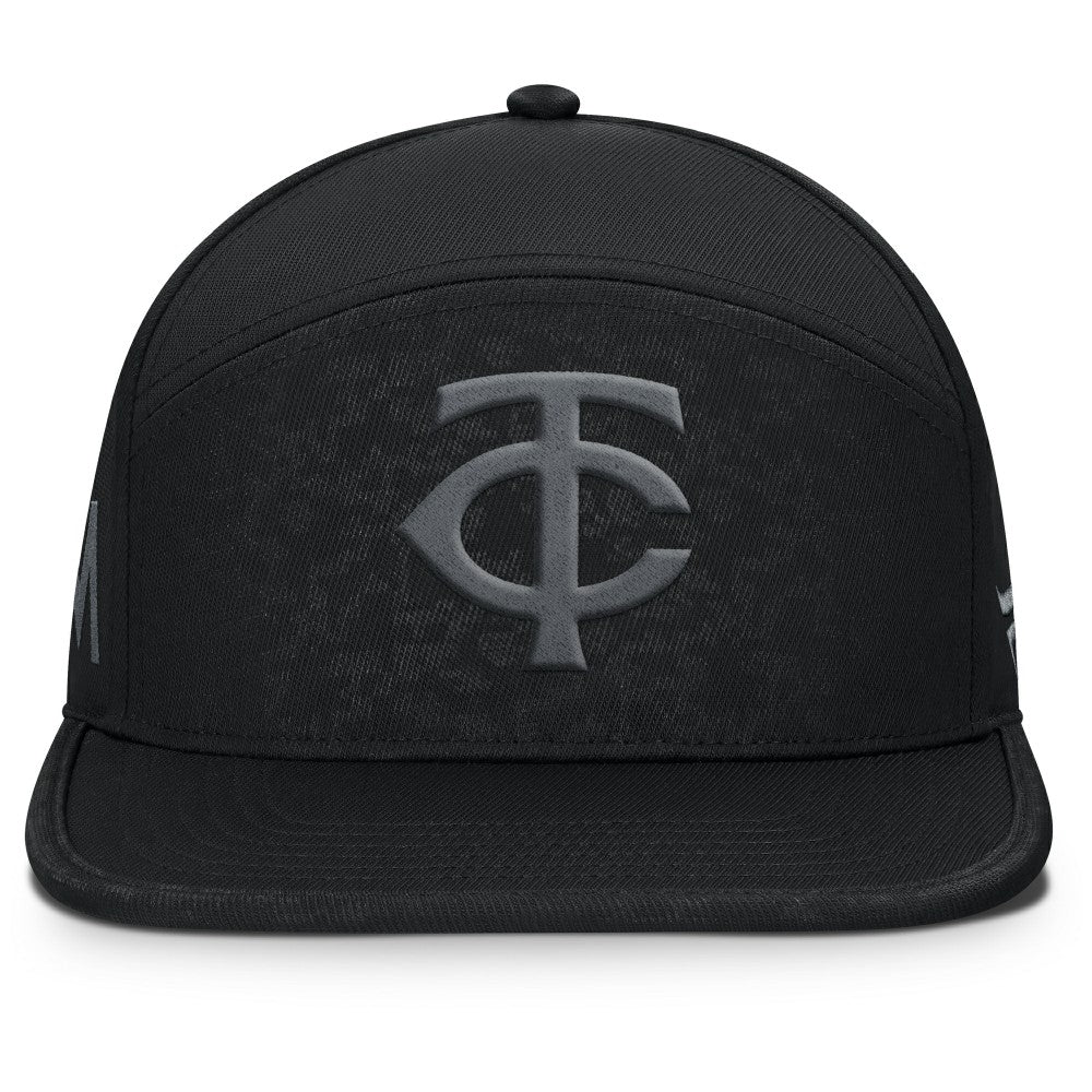 Minnesota Twins Fanatics Platoon Adjustable Hat - Black Hats