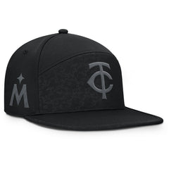 Minnesota Twins Fanatics Platoon Adjustable Hat - Black Hats