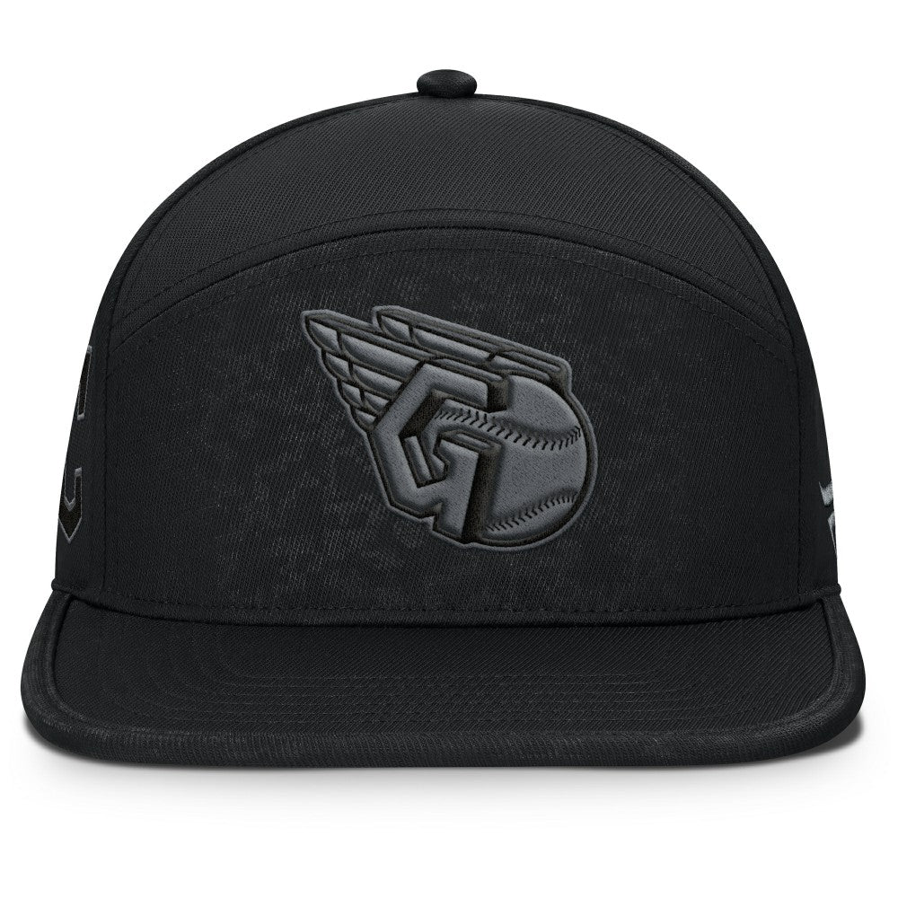 Cleveland Guardians Fanatics Platoon Snapback Hat - Black Hats
