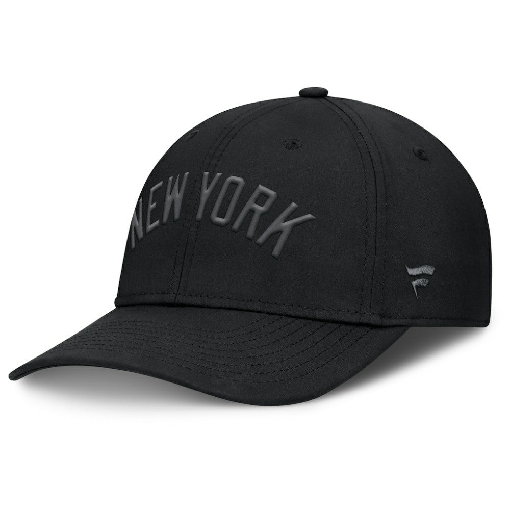 New York Yankees Fanatics Overpower Flex Hat - Black Hats