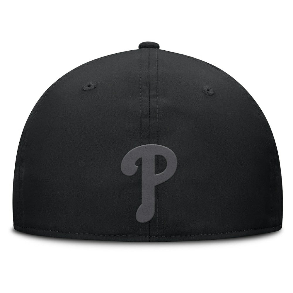 Philadelphia Phillies Fanatics Overpower Flex Hat - Black Hats
