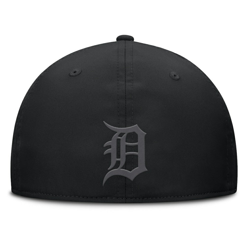 Detroit Tigers Fanatics Overpower Flex Hat - Black Hats