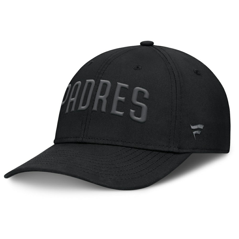 San Diego Padres Fanatics Overpower Flex Hat - Black Hats