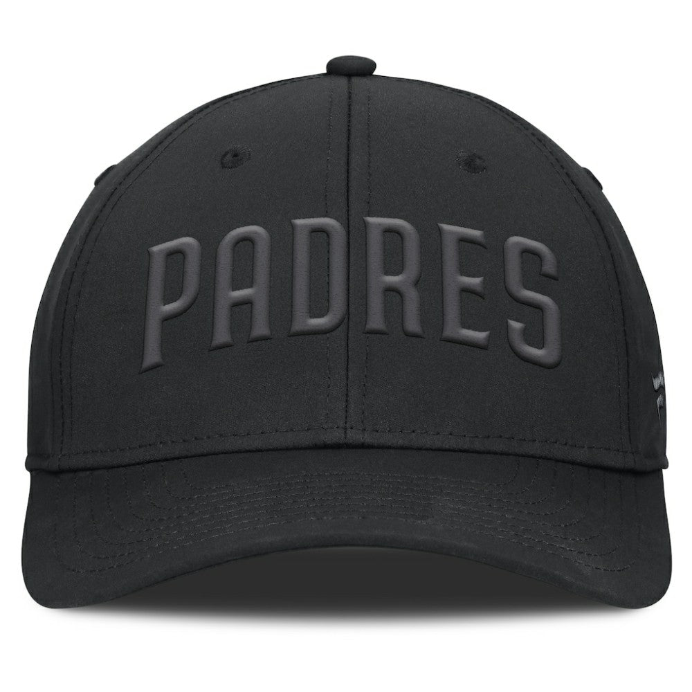 San Diego Padres Fanatics Overpower Flex Hat - Black Hats