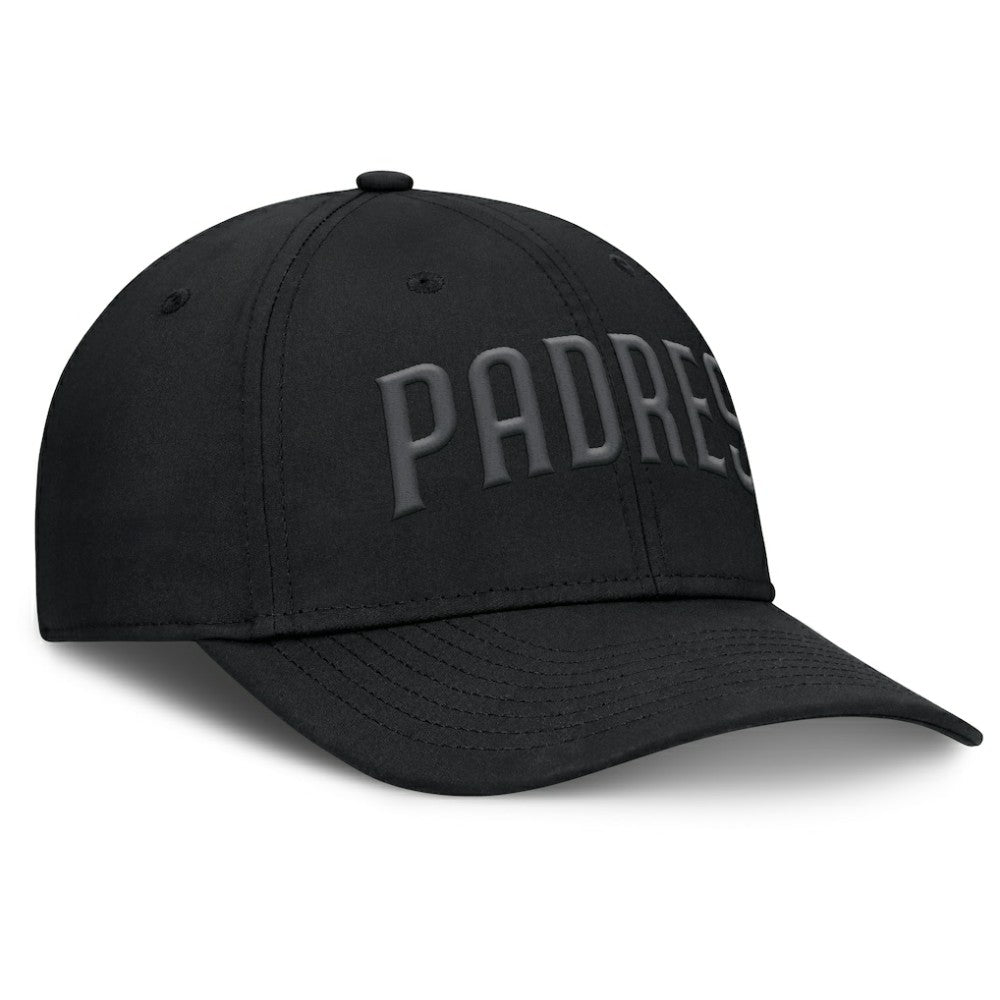 San Diego Padres Fanatics Overpower Flex Hat - Black Hats