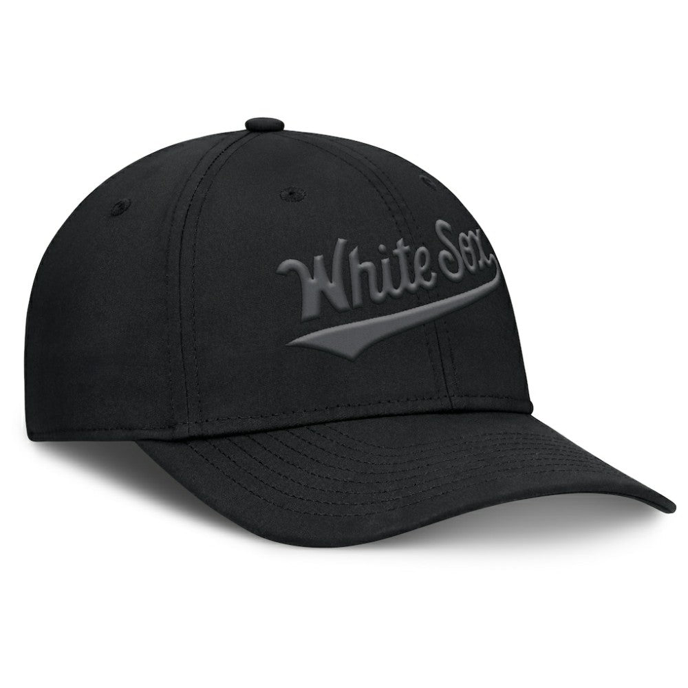 Chicago White Sox Fanatics Overpower Flex Hat - Black Hats