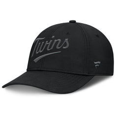 Minnesota Twins Fanatics Overpower Flex Hat - Black Hats