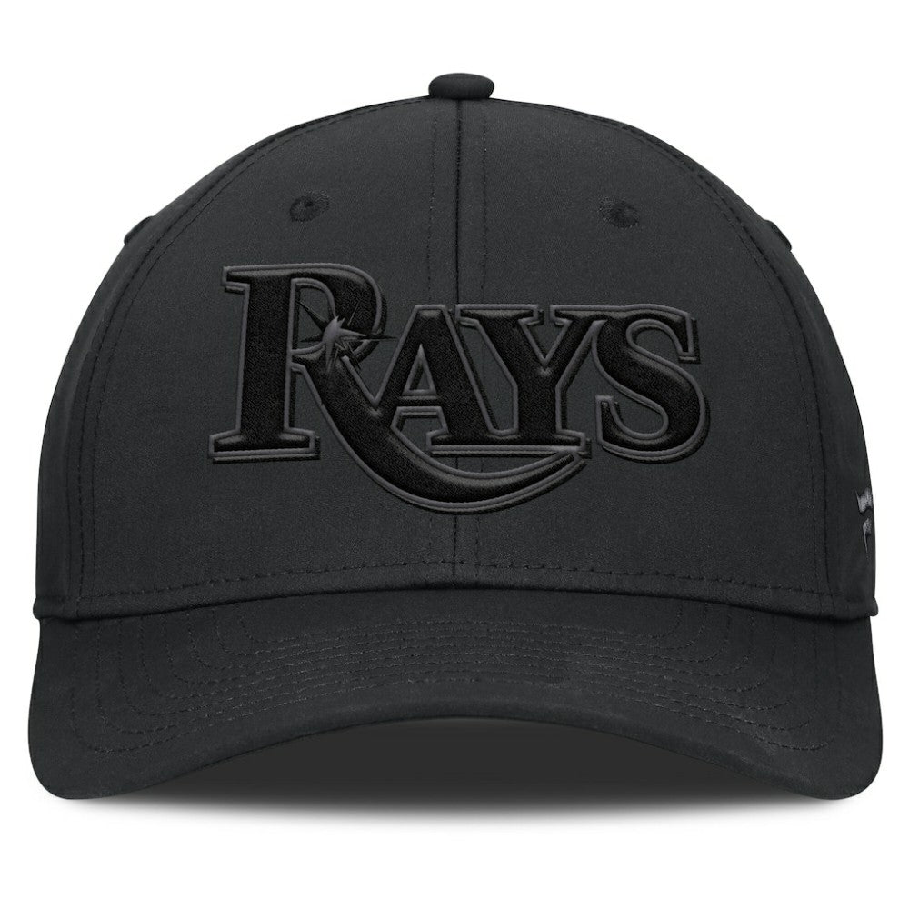 Tampa Bay Rays Fanatics Overpower Flex Hat - Black Hats