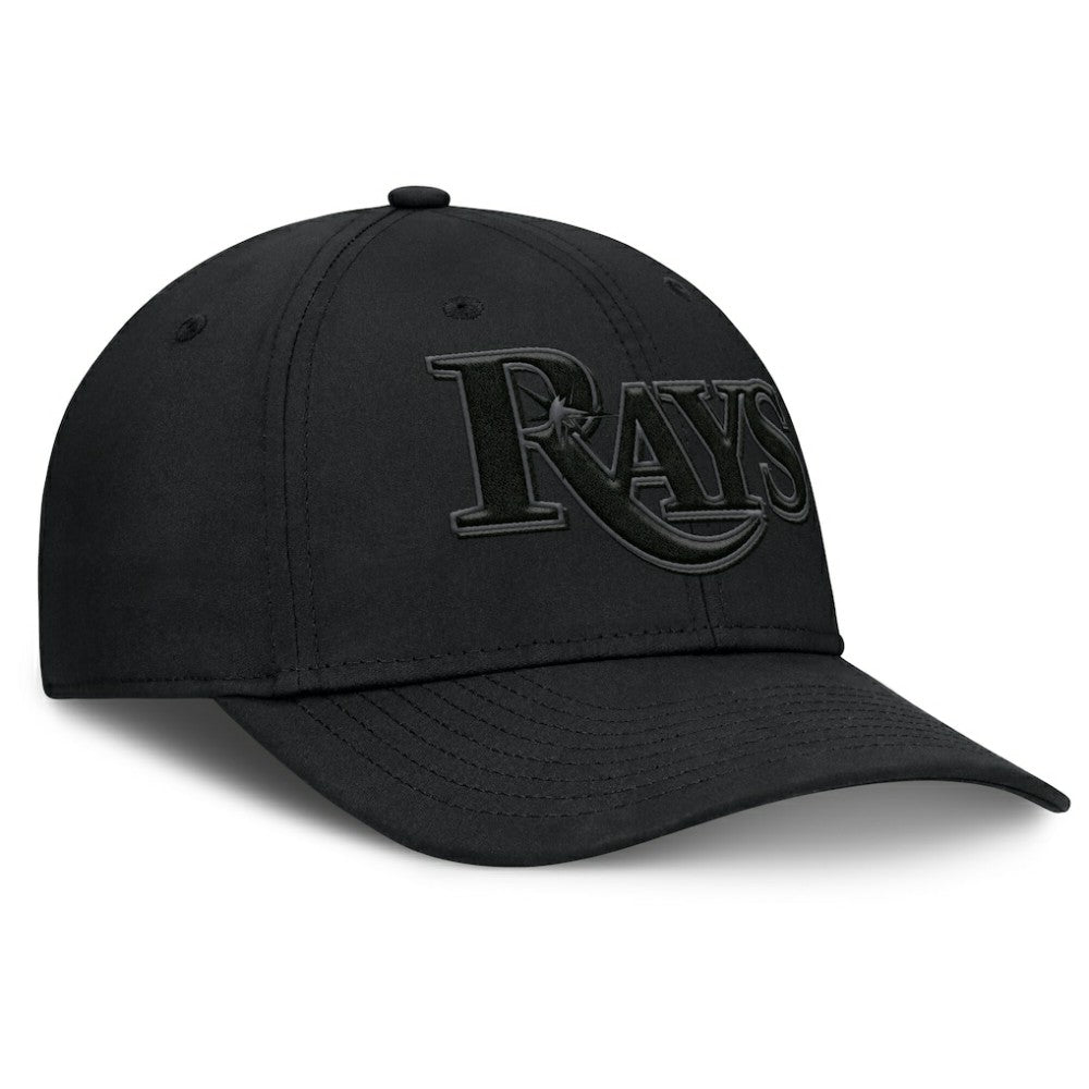 Tampa Bay Rays Fanatics Overpower Flex Hat - Black Hats