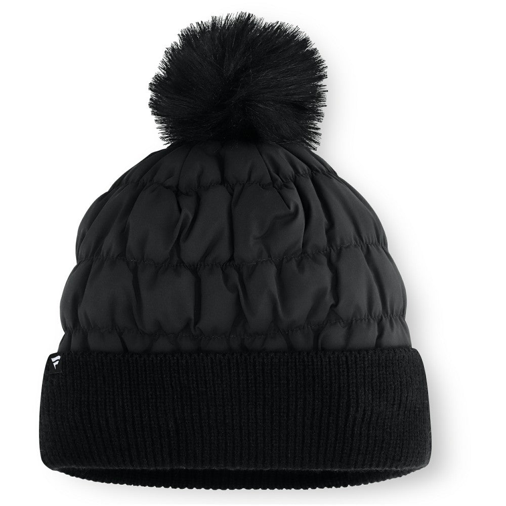 Cleveland Guardians Fanatics Nightcap Cuffed Knit Hat with Pom - Black Hats