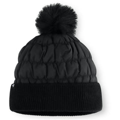 Colorado Rockies Fanatics Nightcap Cuffed Knit Hat with Pom - Black Hats