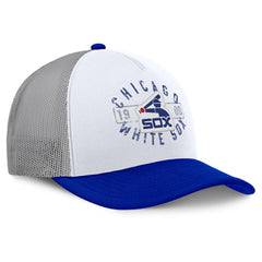 Chicago White Sox Fanatics Designated A-Frame Foam Front Trucker Adjustable Hat - White/Blue Hats