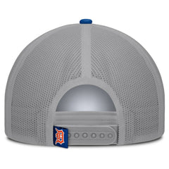 Detroit Tigers Fanatics Designated A-Frame Foam Front Trucker Adjustable Hat - White/Navy Hats