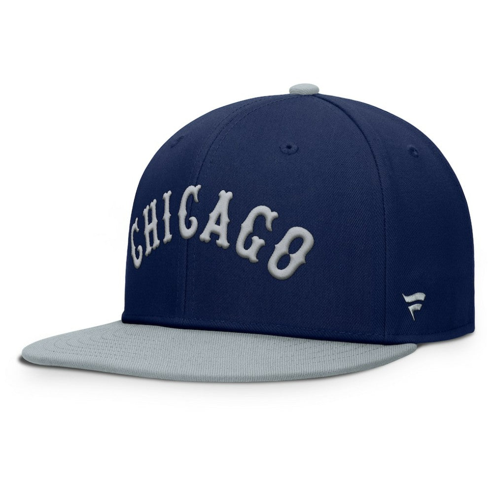 Chicago White Sox Fanatics Yard Fitted Hat - Navy/Gray Hats