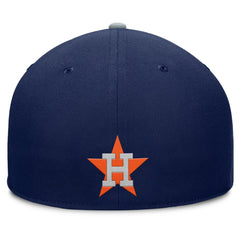 Houston Astros Fanatics Yard Fitted Hat - Navy/Gray Hats