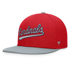 St. Louis Cardinals Fanatics Yard Fitted Hat - Red/Gray Hats