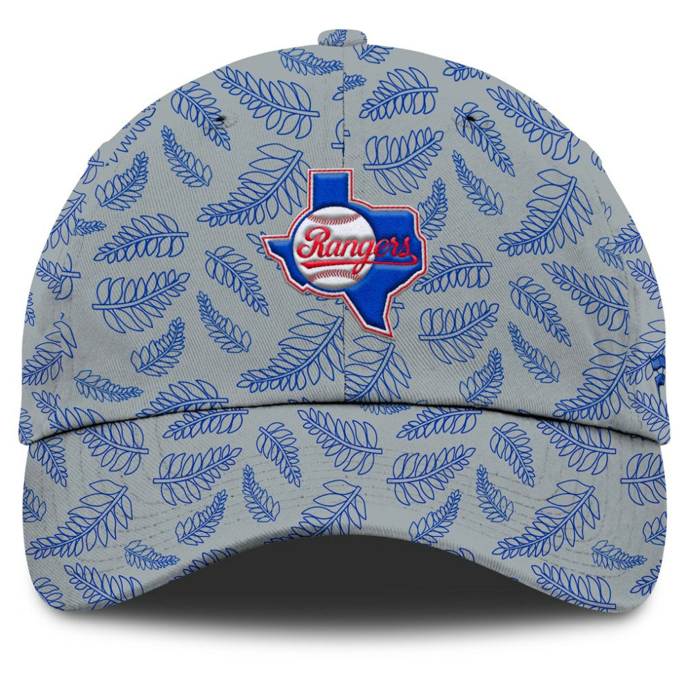 Texas Rangers Fanatics Women's Cooperstown Collection Shift Adjustable Hat - Gray Hats