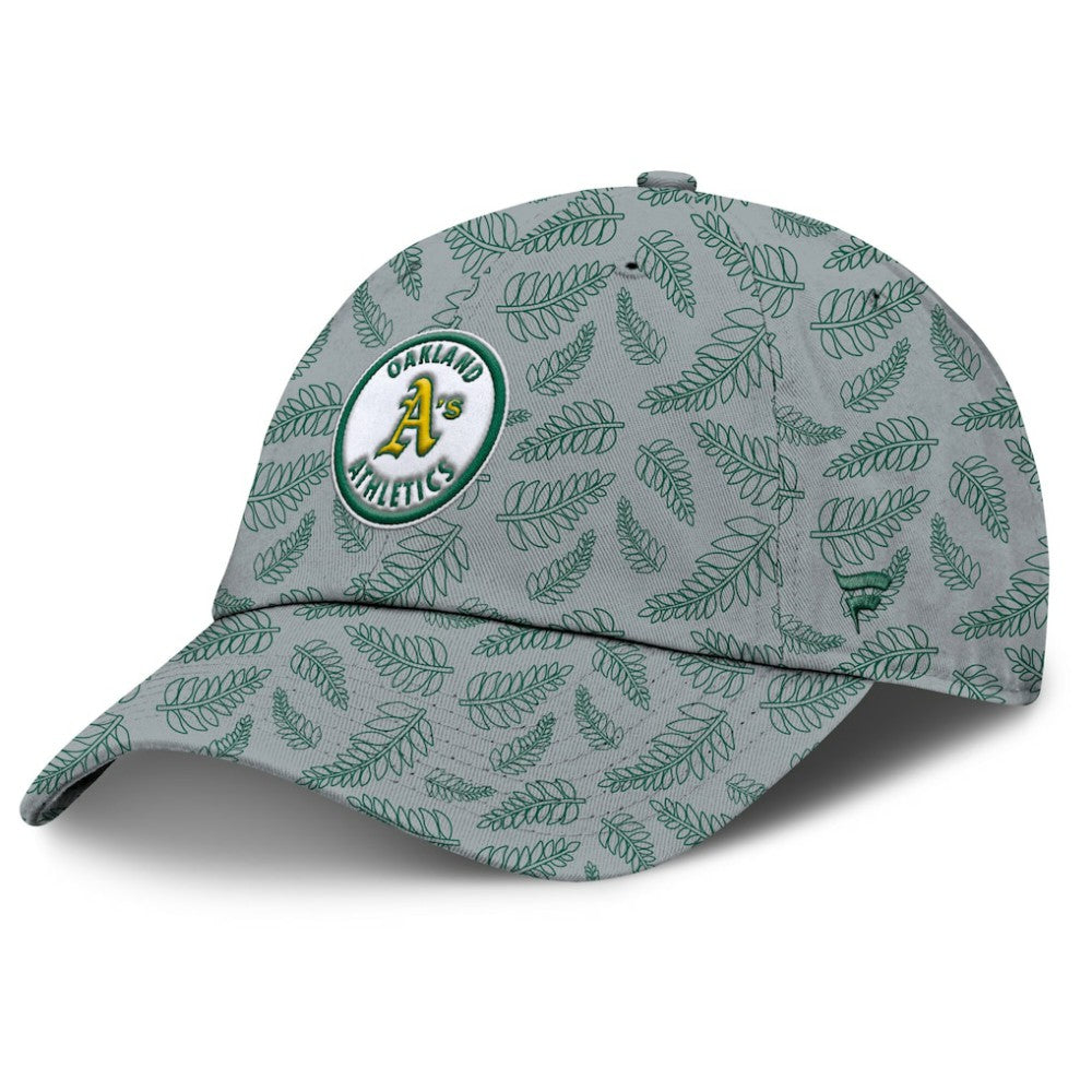 Athletics Fanatics Women's Cooperstown Collection Shift Adjustable Hat - Gray Hats