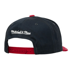 New Jersey Devils Mitchell & Ness May Flowers Pro Crown Adjustable Hat - Black/Red | US 202492212