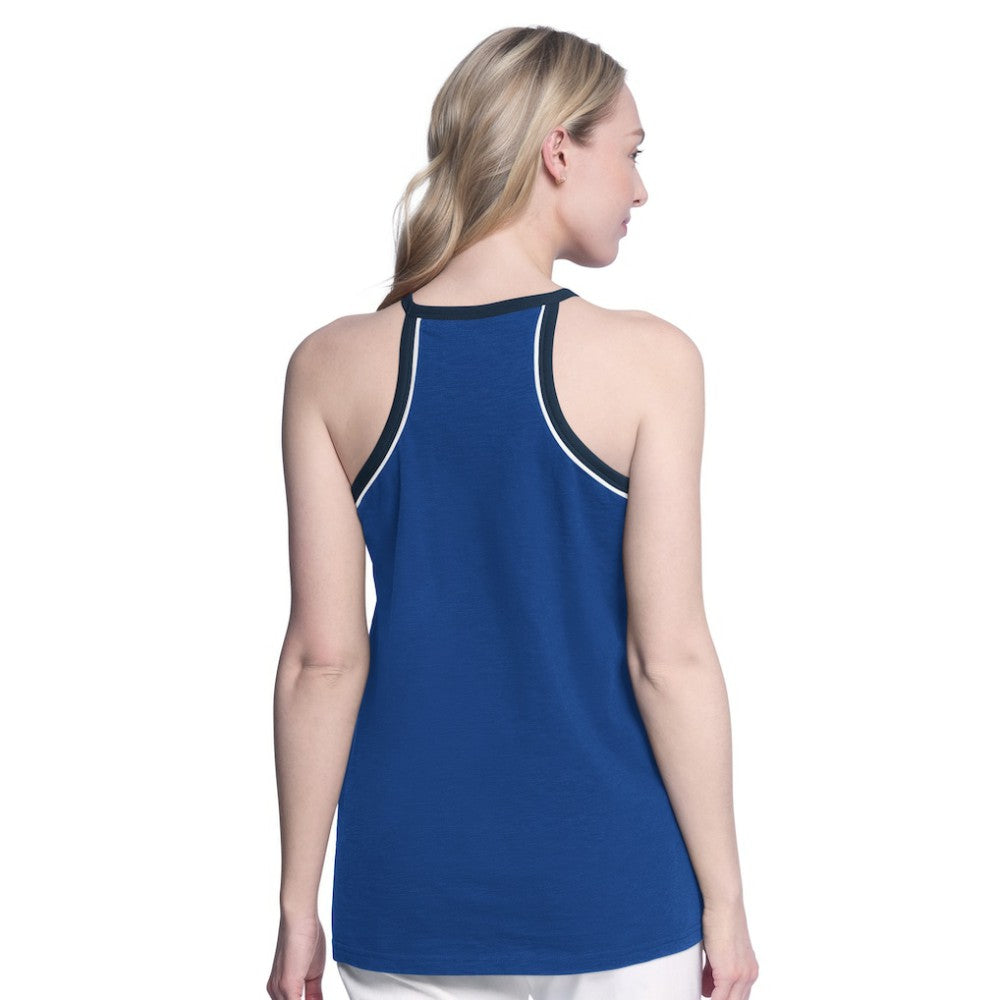 Toronto Blue Jays G-III 4Her by Carl Banks Women's Curveball Racerback Tank Top - Royal Tanks