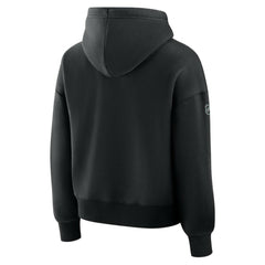 Boston Bruins Fanatics Women's Authentic Pro Primary Pullover Hoodie - Black | US 202492921