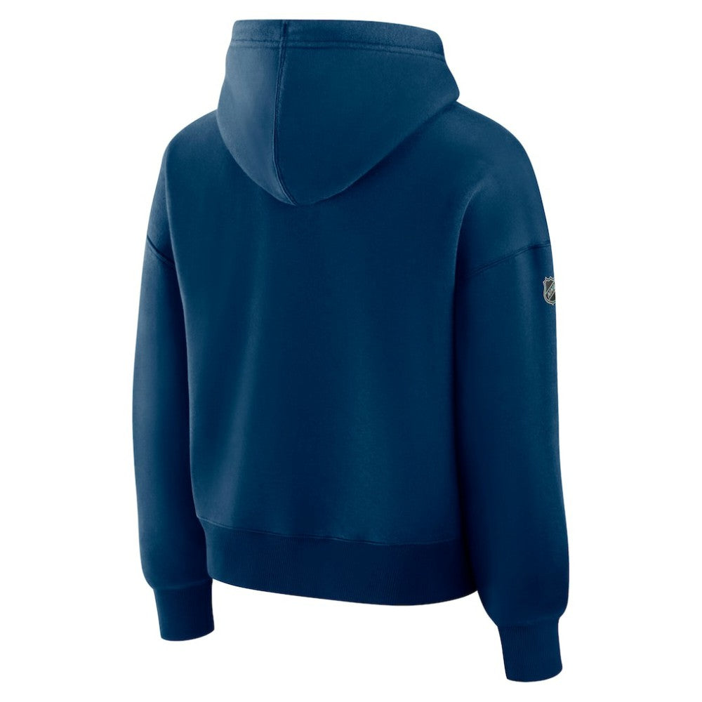 Seattle Kraken Fanatics Women's Authentic Pro Primary Pullover Hoodie - Deep Sea Blue | US 202492990