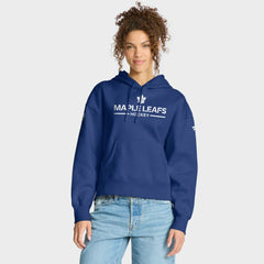 Toronto Maple Leafs Fanatics Women's Authentic Pro Primary Pullover Hoodie - Blue | US 202493000