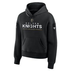 Vegas Golden Knights Fanatics Women's Authentic Pro Primary Pullover Hoodie - Black | US 202493005