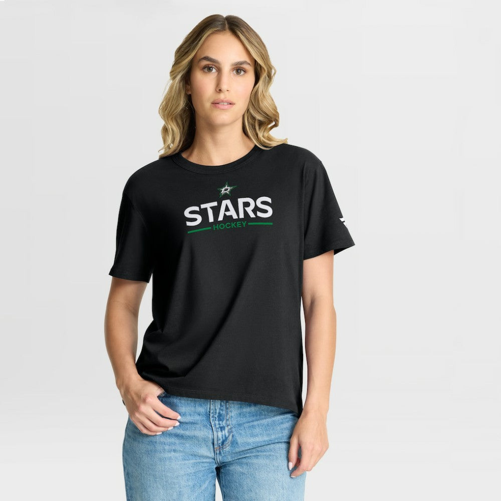 Dallas Stars Fanatics Women's Authentic Pro Primary T-Shirt - Black | US 202493015