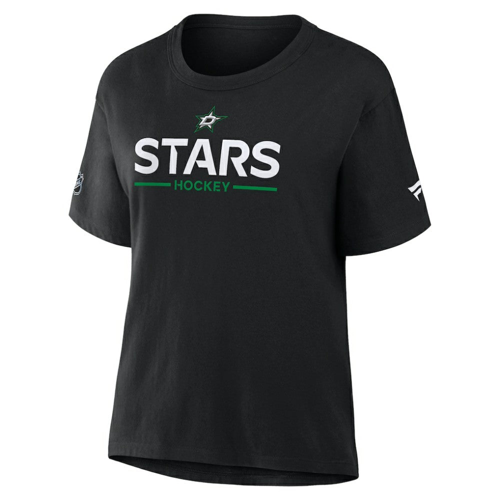 Dallas Stars Fanatics Women's Authentic Pro Primary T-Shirt - Black | US 202493015