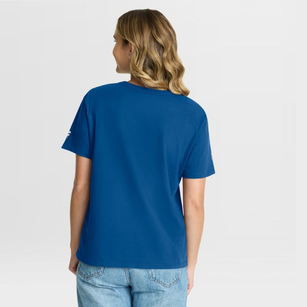 Colorado Avalanche Fanatics Women's Authentic Pro Primary T-Shirt - Blue | US 202493045