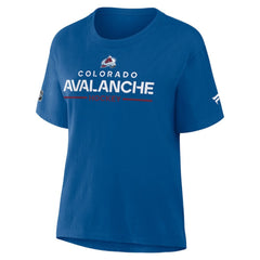 Colorado Avalanche Fanatics Women's Authentic Pro Primary T-Shirt - Blue | US 202493045